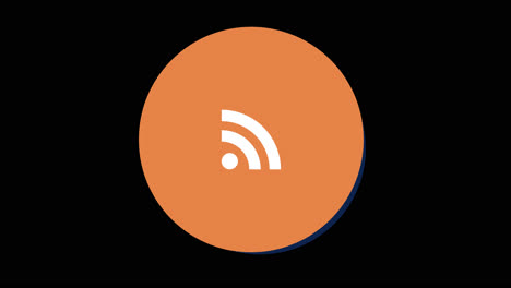 icono de alimentación de rss