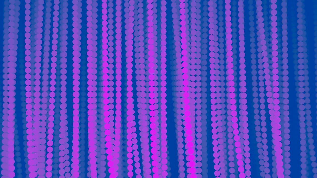 The curtain / wall made of metal balls hanging on the strings creates an ideal background. Magnetically attracted metal.