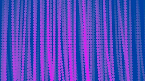 the curtain / wall made of metal balls hanging on the strings creates an ideal background. magnetically attracted metal.