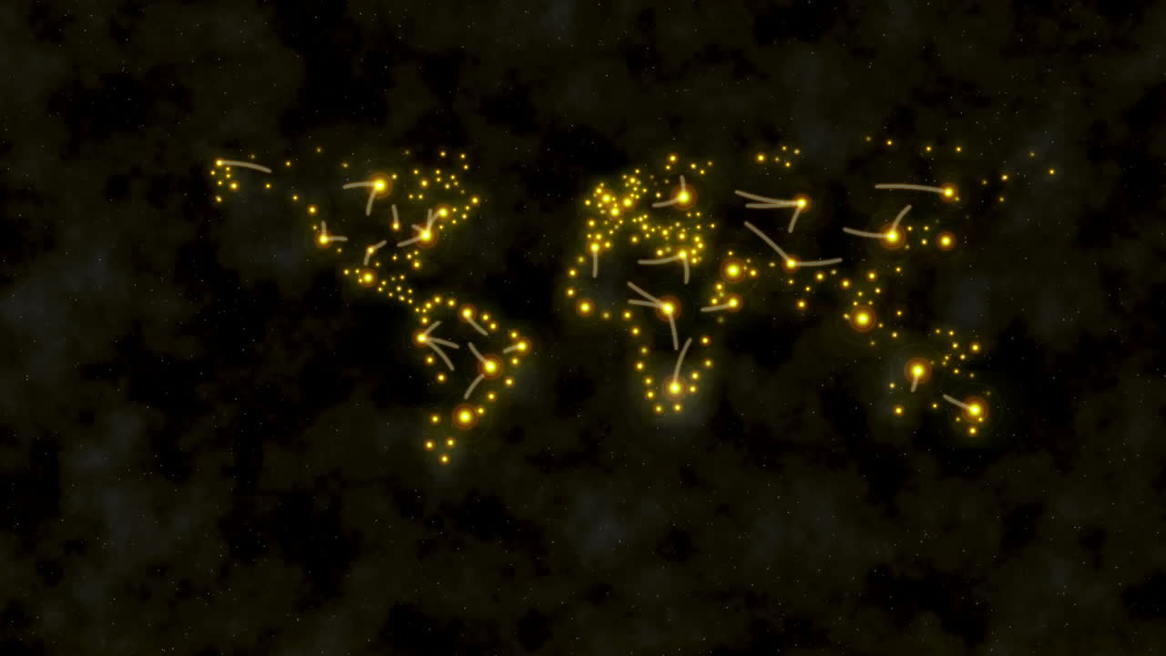 밝은 땅 위의 노란색 연결