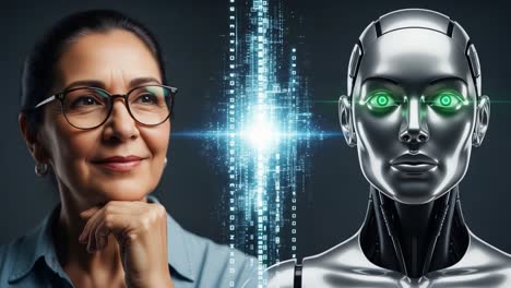 a thoughtful reflection: exploring the intriguing relationship between human intelligence and advanced robotics in a digital age