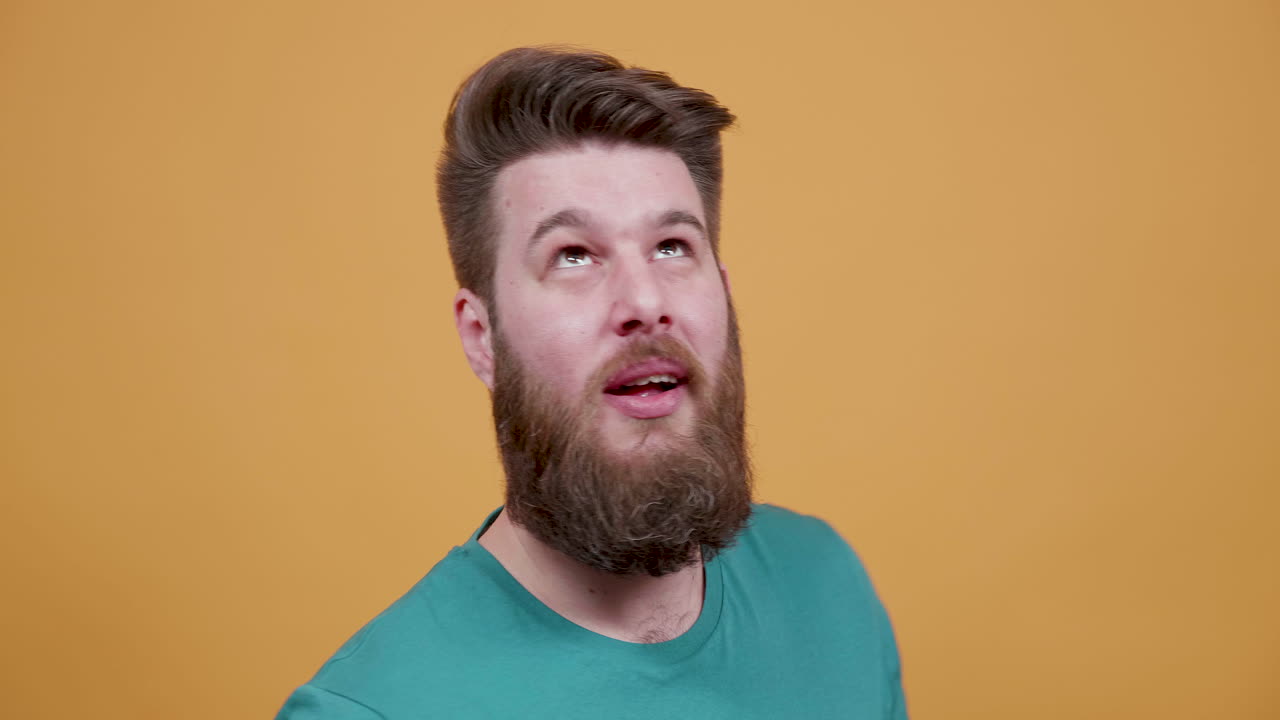 Man portrait with beard