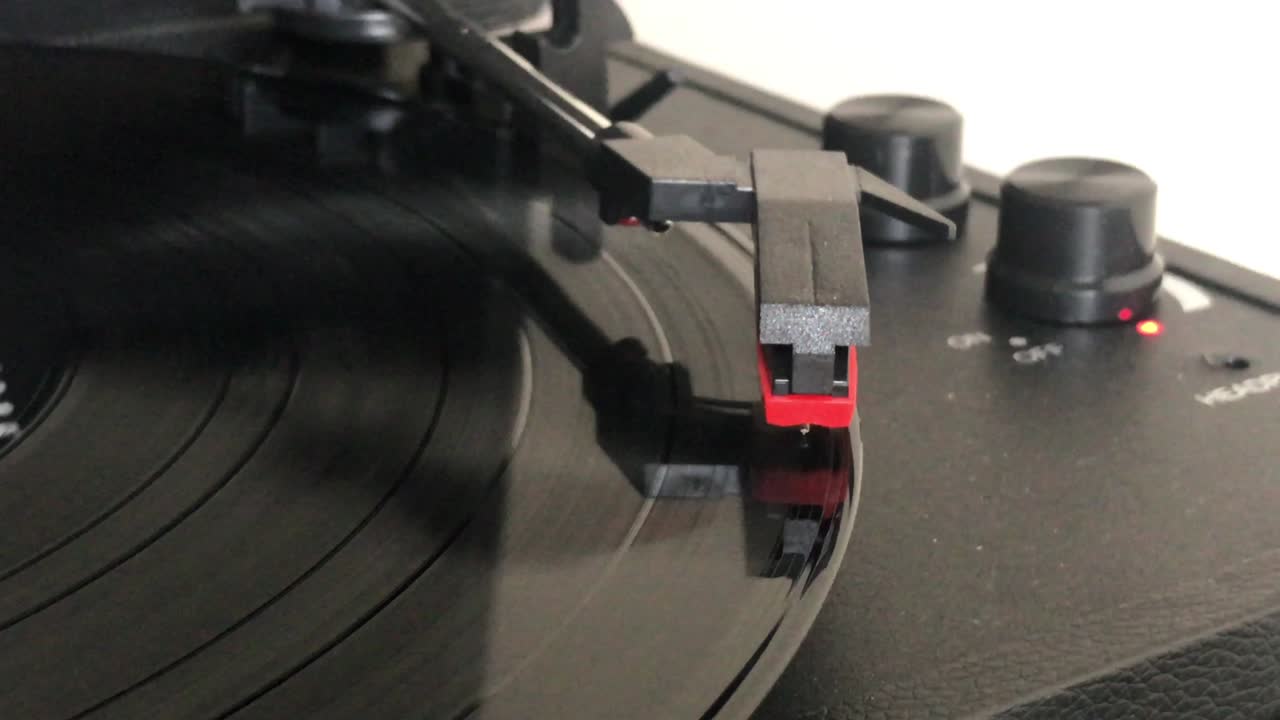 비닐판 레코드 플레이어