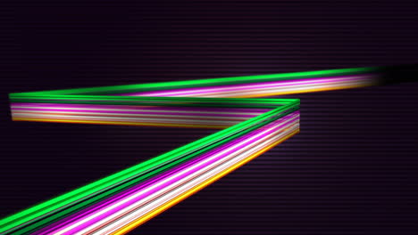 líneas elegantes y coloridas contra un fondo alineado