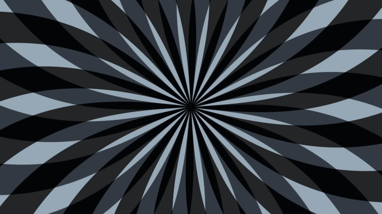 fondo en forma de espirales que giran constantemente similares a una flor en tonos grises