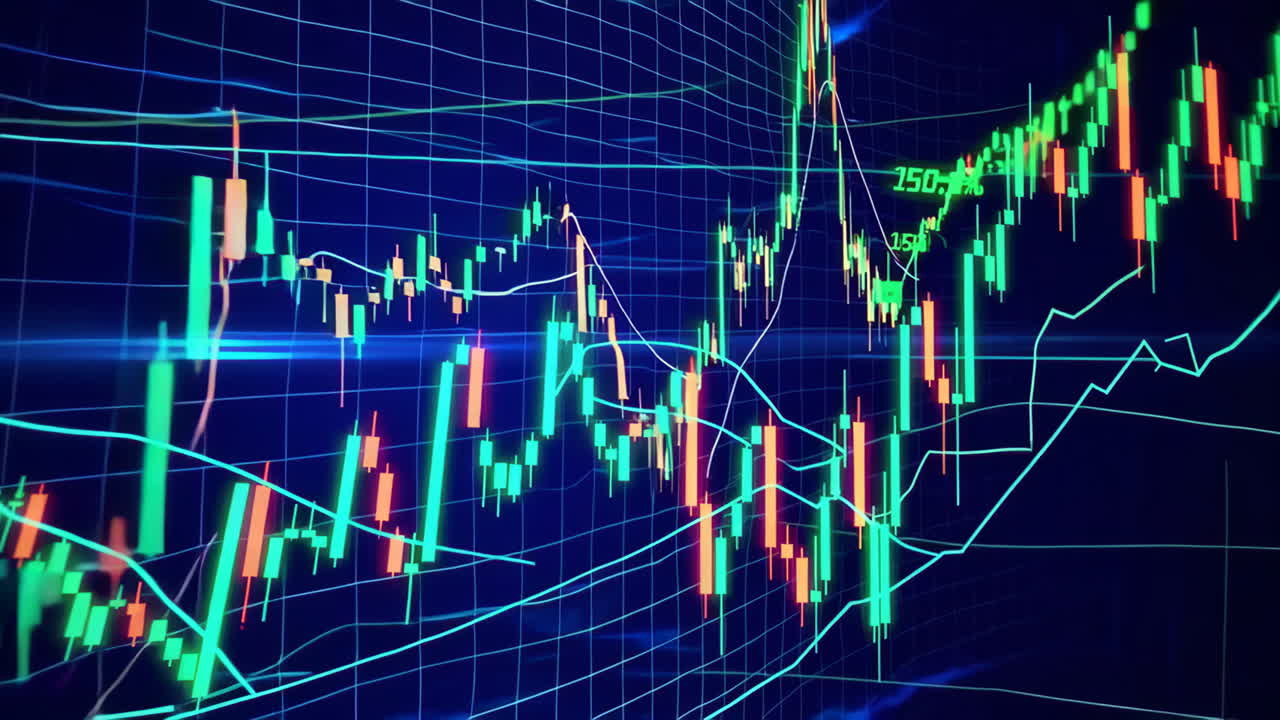 Stock Market Candlestick Chart Visualization