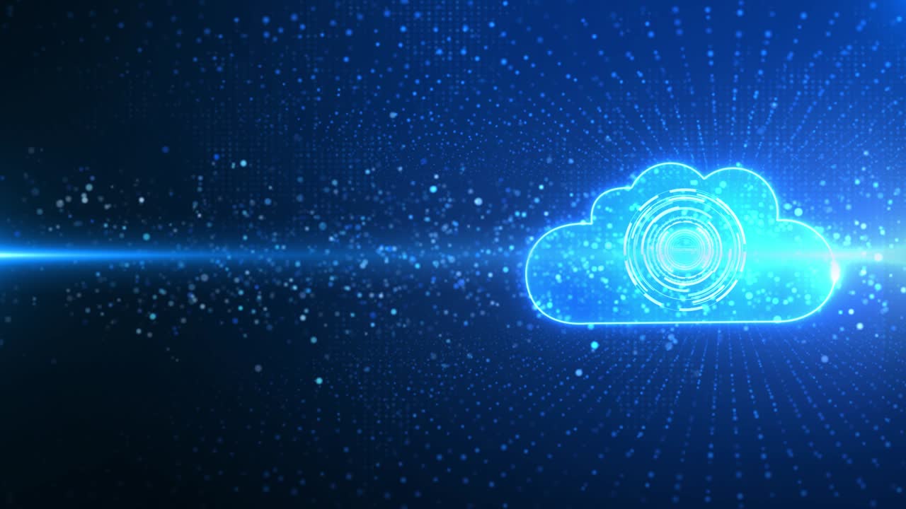 protección de la red de datos digitales de bucle 4k. análisis de datos de conexión de alta velocidad.