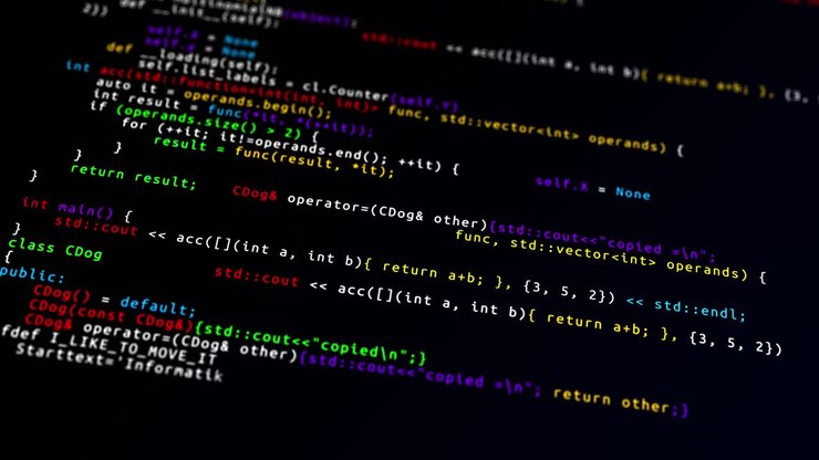 Computer screen with hacking warning message cybercrime concept system under attack software
