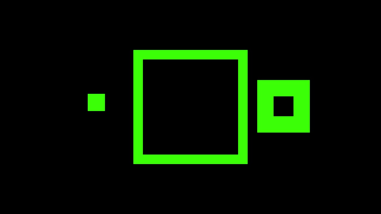 Shape animation square motion graphics
