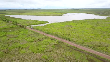 Wetlands-of-northeast-Argentina-shooted-with-drone