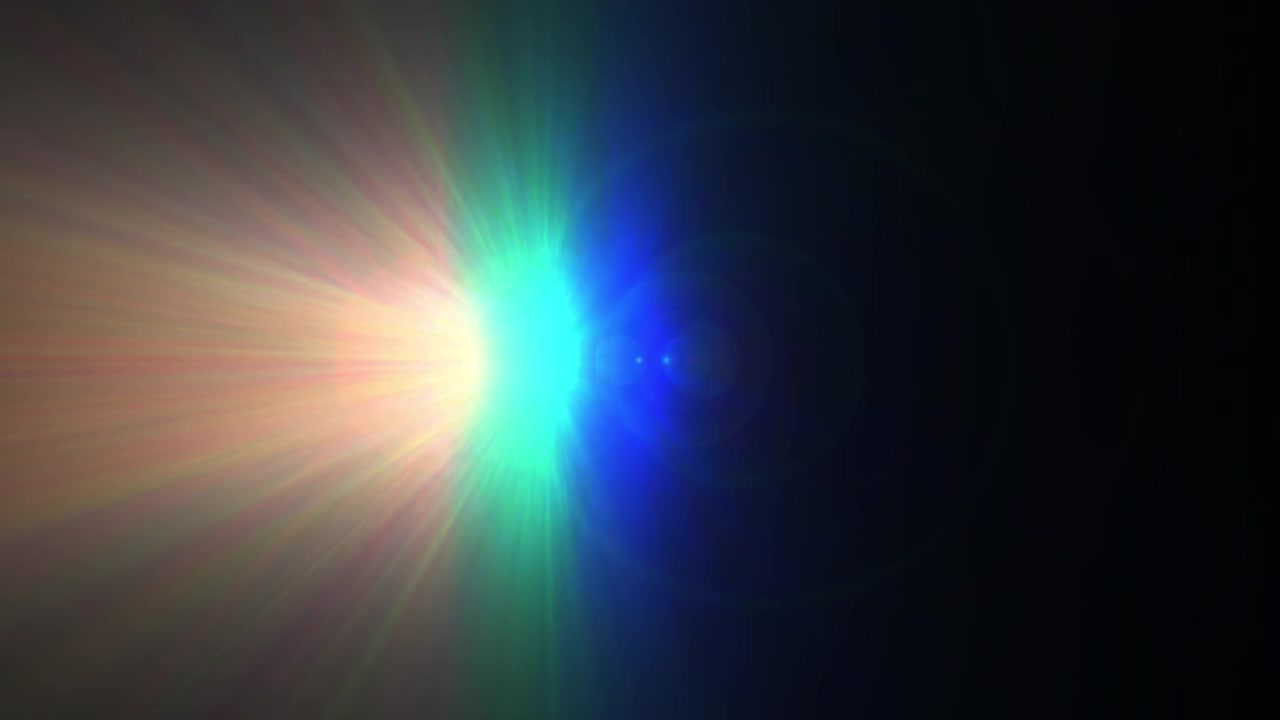 Effetto di sovrapposizione con rivelazione di luce ottica RGB