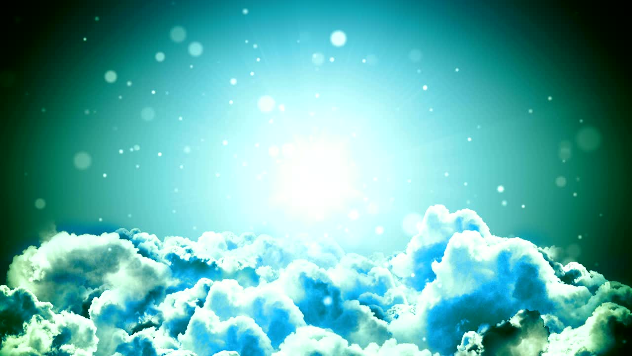 하늘의 우주 구름