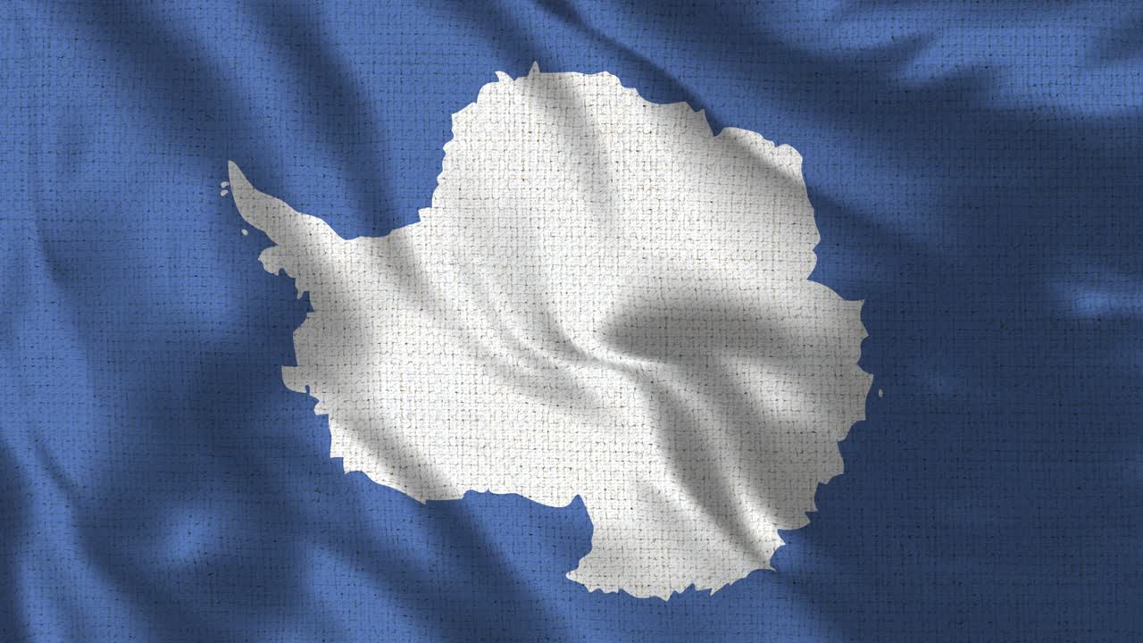 현실적인 4k - 30fps 남극의 발