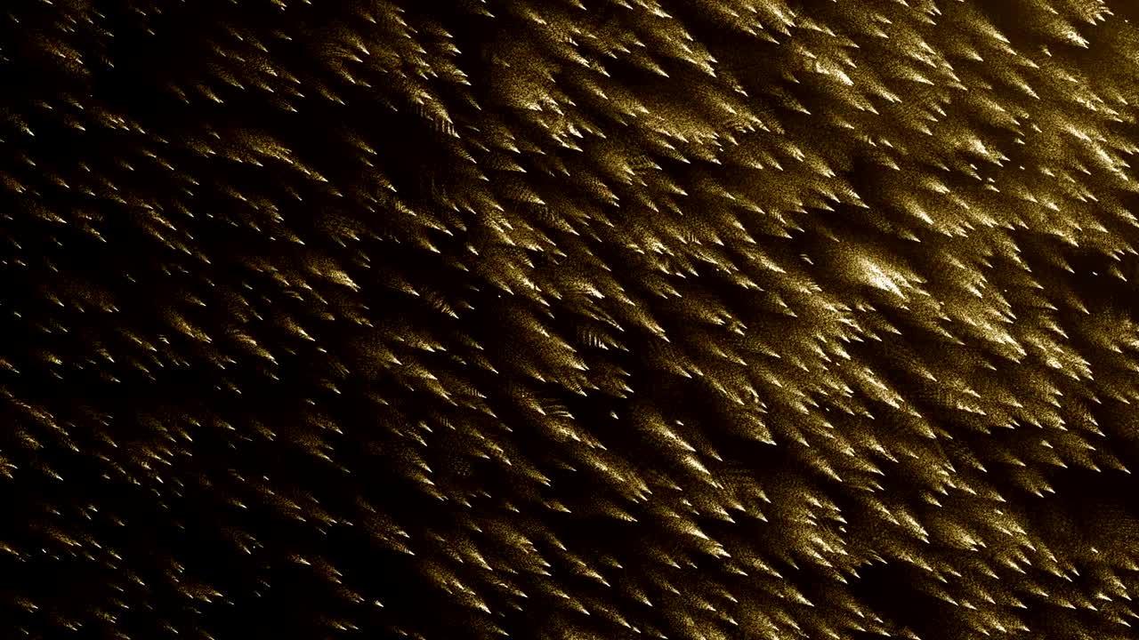 Particles gold glitter bokeh award dust abstract background loop