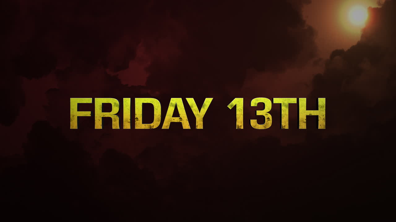 пятница 13-е с солнцем и темной облачностью