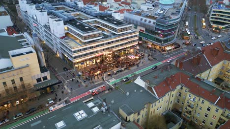 berlin steglitz christmas market winter germany