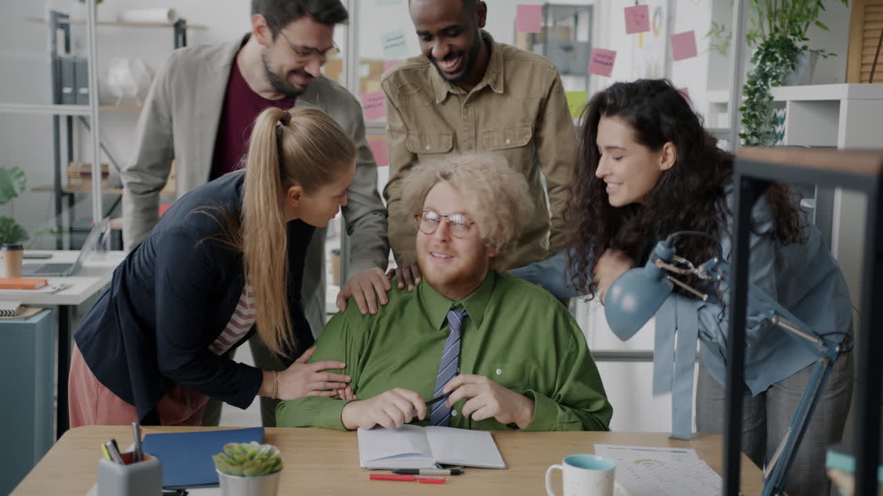 Happy Team Celebrating Success