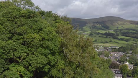 Drohnenschuss-Schwenkt-über-Edale