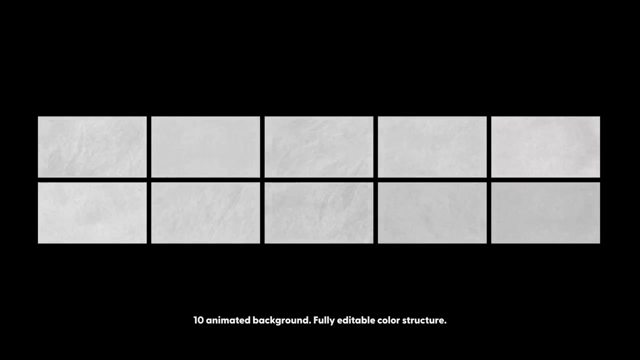 Stop Motion Backgrounds - Customizable editable video template