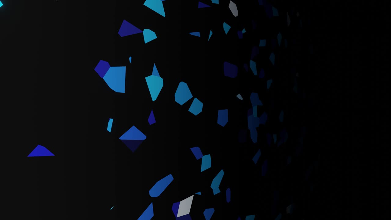 formas geométricas abstractas de fondo. bucle sin costuras