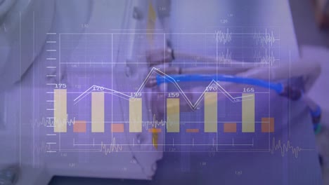 Animation-of-financial-data-processing-over-server-room