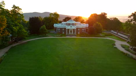 monticello, home of us president thomas jefferson