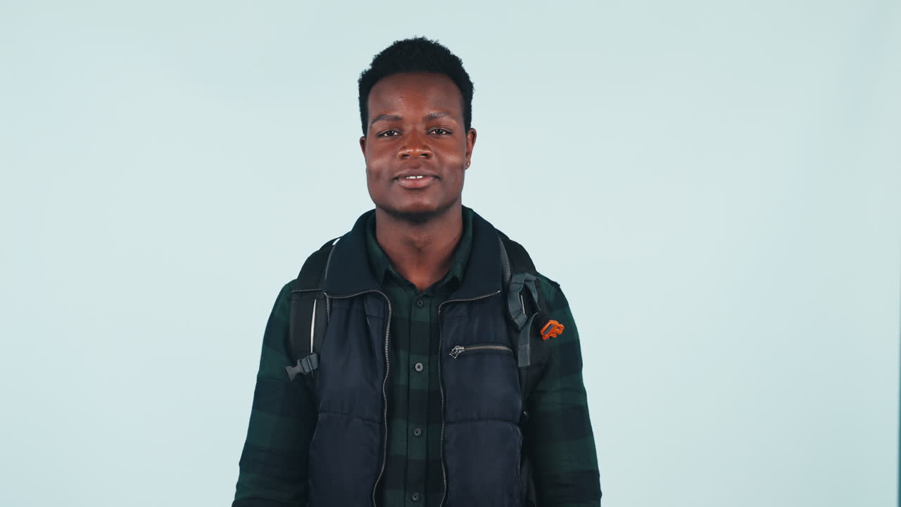 얼굴, 하이킹과 흑인 ok 표지판