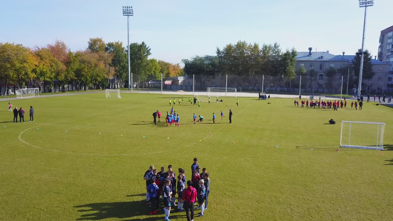 청소년 축구 훈련