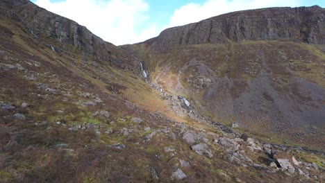 waterfalls in winter mahon valley comeragh mountains waterford ireland