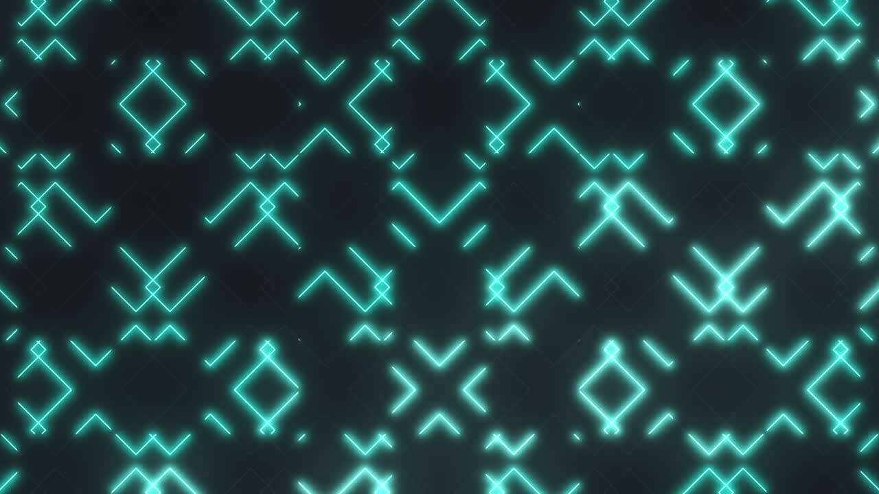 A futuristic black and blue pattern with illuminated lines running through, creating a dynamic and modern visual display