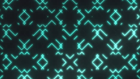 a futuristic black and blue pattern with illuminated lines running through, creating a dynamic and modern visual display