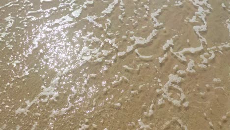 atlantic ocean waves at esmelle beach, galicia, spain