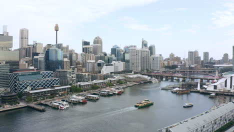 sydney harbour cityscape