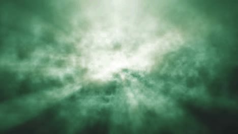 fly in cloud smoke color 4k