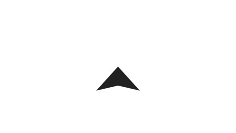 Social media swipe up arrows motion graphics animation. Alpha channel without background. Swipe up animation footage.