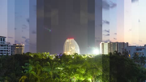 Timeslice-timelapse-of-Acapulco-Diamante