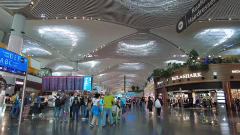 istanbul airport terminal interior