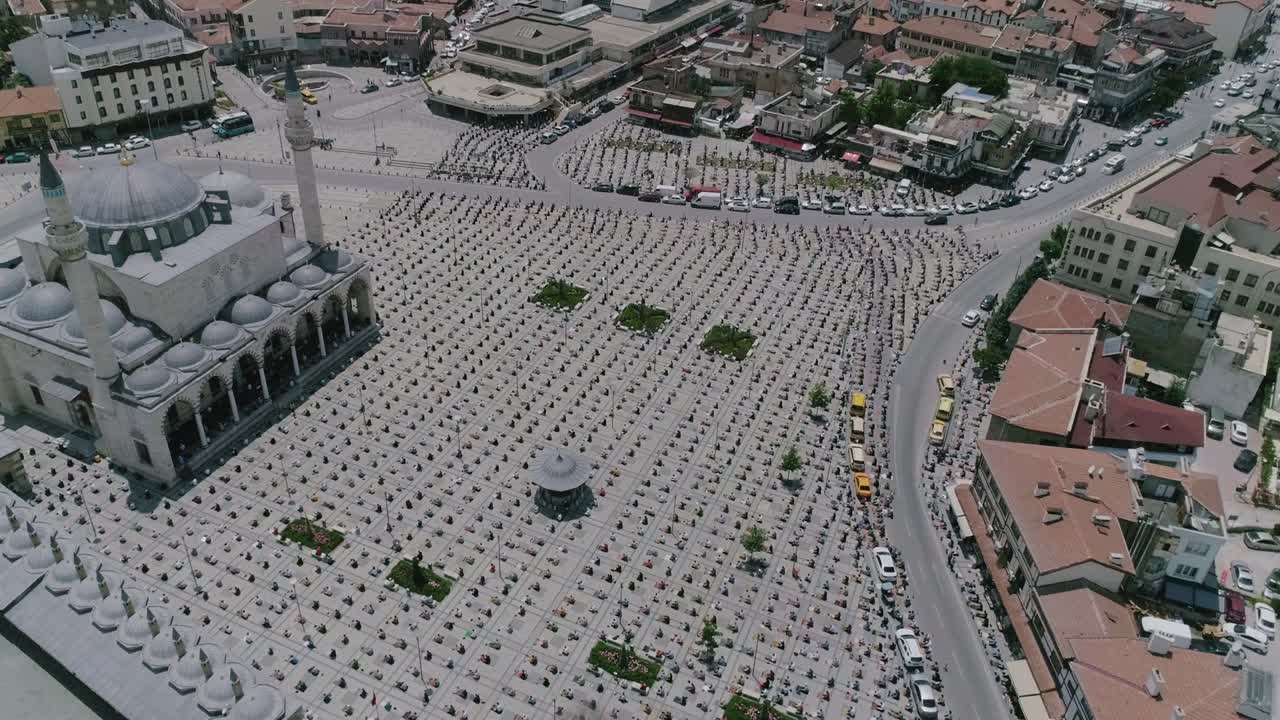 área de culto socialmente distante