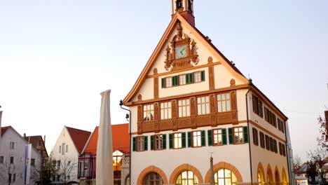 town hall in a european city