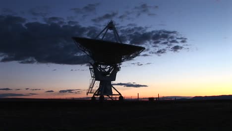 medium shot of an array at the national radio astronomy observatory in new mexico 1