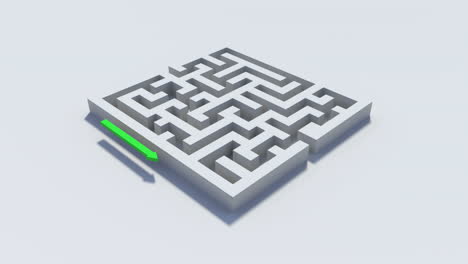 Green-line-going-around-a-maze-to-the-other-side