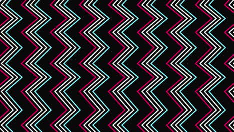 movimiento retro zig zag sobre fondo abstracto 1