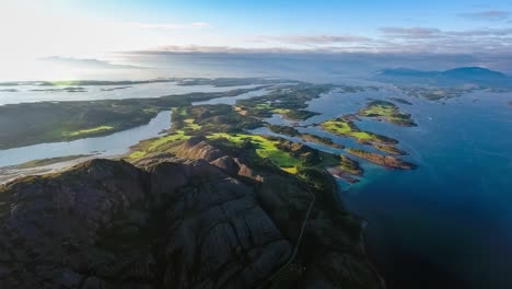 bronnoysund, la hermosa naturaleza de noruega