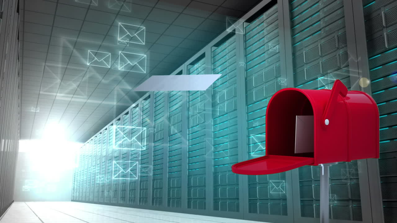 Mail box and letters