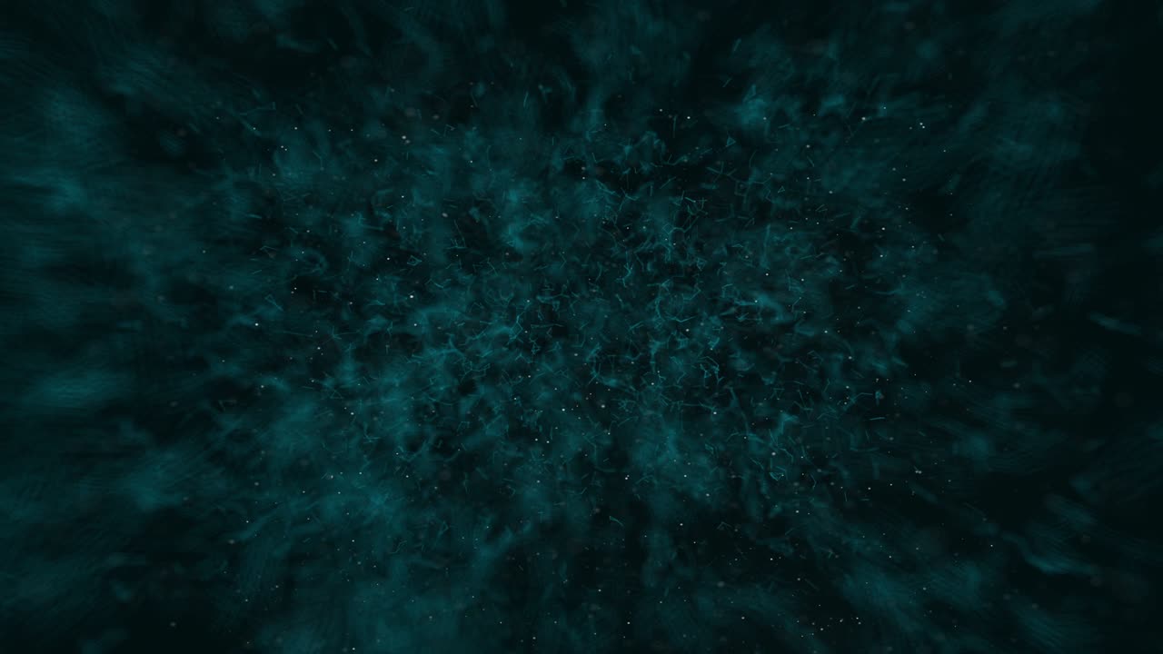 una instantánea de las partículas de polvo reales que flotan en el aire. fondo de las moléculas de polvo. utilizar el modo de superposición, pantalla. volar en el espacio con estrellas y radiancia. bucle