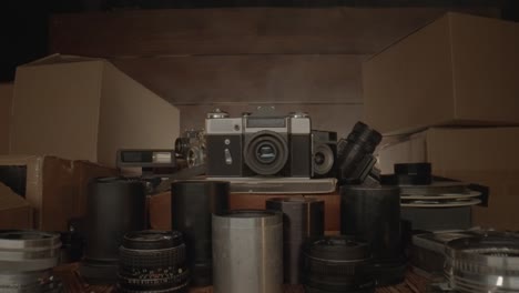 vintage camera collection