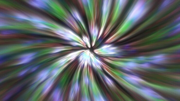 Prism light spin edge ray abstract animation