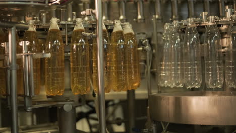 automated beverage bottling line
