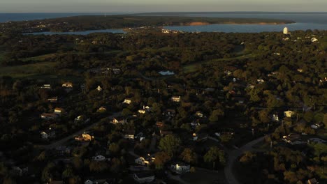 Langer-Luftflug-über-Das-östlichste-Viertel-Von-New-York,-Montauk,-Am-Ende-Von-Long-Island