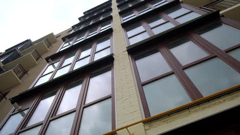 exterior of a multi-story building